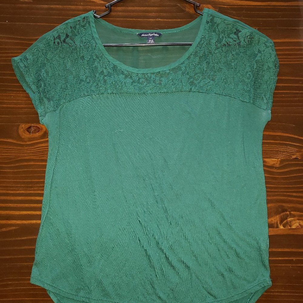 American Eagle panel shirt
